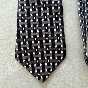 Ziggurat by Mulberry Neckwar Tie 100% Silk